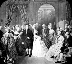 18thcenturylove:  The Reception [of Benjamin Franklin] at the