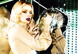 ksanti:  Jessica Stam - Ellen von Unwerth - Vogue China 