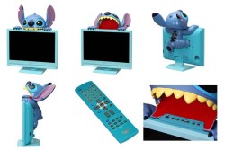 onliibluestarr:  ★ i WANT A STiTCH TELEViSiON.SO CUTE.iT MATCHES