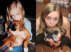 brownhound:  idodoodle:  GPOYW: Me and Nestle then and now <3