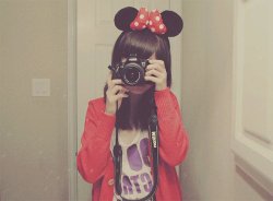 oh, i used to have those minnie-ears <3 & i have that