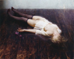 paperimages:   Jeremy Lipking,  Who killed the music  