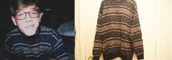 simplejustin:  I am randomly giving away this sweater to one