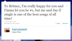 thedailywhat:  Tweet of the Day: ICWYeDT. [@kanyewest.] 