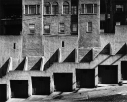 Garage Doors photo by Max Yavno, 1947