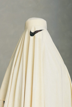 brandx:  Burka Nike, by the critical art group Pode Bal.   .