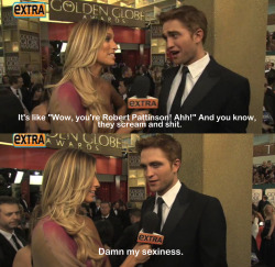 Robert Pattinson Says Stuff Sometimes