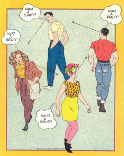 annearchal:  Page from Gay Comix 05 c. 1984 