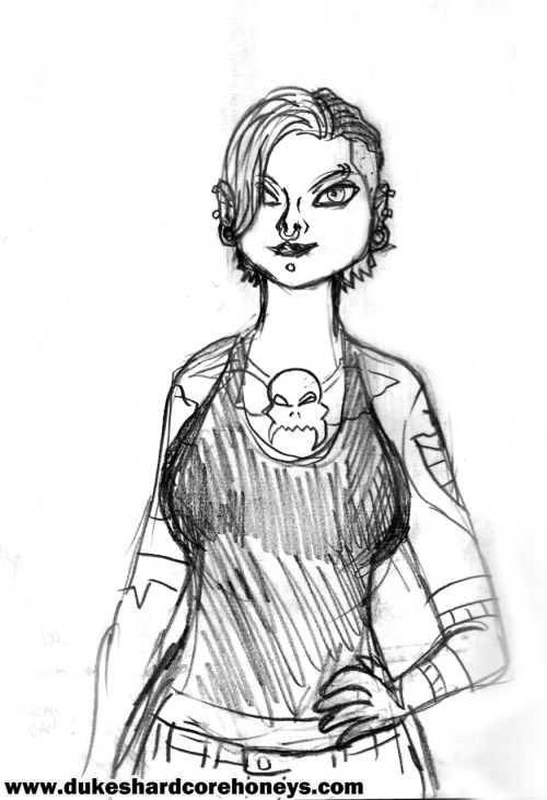 A more punked out version of Lisa that might make an appearance in later installments of Home Instruction