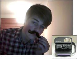 blackberryspokes:  Win 10 Moustache necklaces & a Polaroid