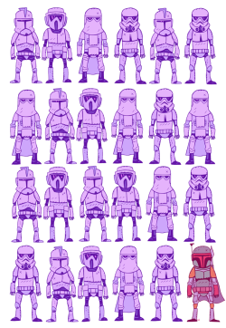 brianmichaelbendis:  Boba Clones by Dan Hipp.