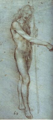 Man With Staff by Leonardo da Vinci