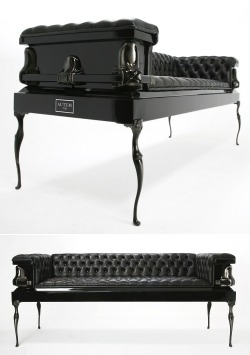 thedailywhat:  Funeral-Themed Furniture of the Day: “Heretic”