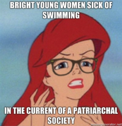 stfuconservatives:  Hipster Ariel is amazing. 