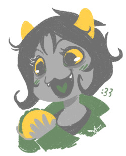 lexxercise:  Also, Nepeta likes tacos I guess? Don’t ask, I