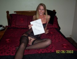 taken several years ago by a woman who seems to be in the milf age group ;)