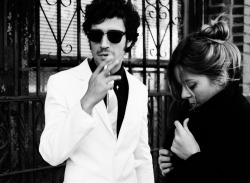 alittletinsoldier:  Fabrizio Moretti and Binki Shapiro for L’Uomo