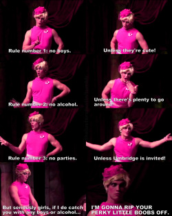 couriitos:  thelusterofsatin:  The Umbridge Way!!!   A DUHR