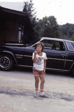 duchessofkirkcaldy:  Johnny Knoxville, Age 6. 