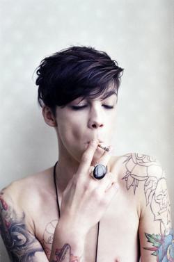 I find smoking sexy. Especially when it’s Ash Stymest.