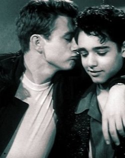 James Dean and Sal Mineo … so cute together.