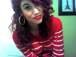 GPOYW: I look like Waldo & I like red lipstick edition.