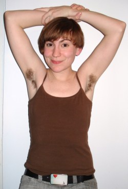 hairypitsclub:  this is me and my glorious pits with little hair
