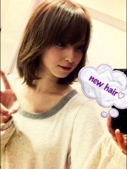 zeebraltar:  佐々木希「new hair 」の画像 | 佐々木希オフィシャルブログ　Powered