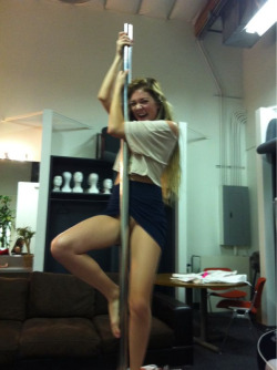 jessieandrews:  Me on the pole!!