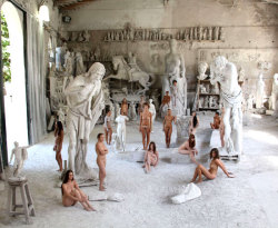 contemporary-art-blog: Vanessa Beecroft, VB Marmi Carrara, Italy,