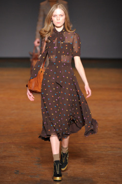 I like this 70s/40s vibe.  Marc by Marc Jacobs, F/W 2011