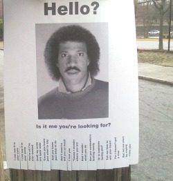 austinkleon:  Hello? Is it me you’re looking for? Flyer-Print