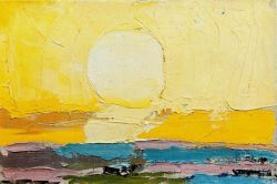 yama-bato:  Nicolas de Staël (1914-1955) The Sun Ciudad de la