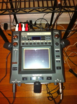 My New Toy. Korg Kaossilator Pro.