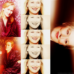 captainheroism:  100 BEAUTIFUL PEOPLE      ↳  meryl streep