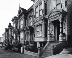 1800 Block of Laguna, SF photo by Phil Palmer, 1975