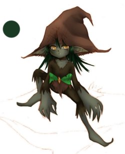 Another character for the game! He’s a goblin! Cute isn’t