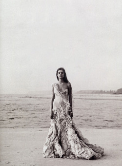 Natalia Vodianova by Peter Lindbergh for Harper’s Bazaar