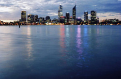 ionlysleep:  Cityscape of Perth, Western Australia  My favourite