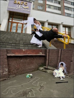 thedailywhat:  Photo Series of the Day: One fun-loving Russian