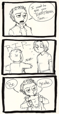 brodinsons:  perpetuallycaffeinated:  AND YOU THOUGHT MY SAM/LUCI