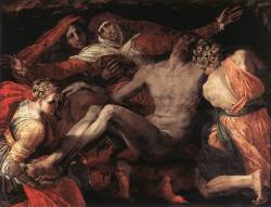 thosewedontspeakof:  Rosso Fiorentino, Pieta (c. 1530 - 1535)