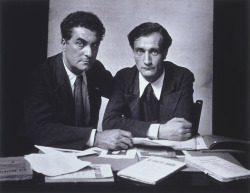 chagalov:  Edgar Varèse and Antonin Artaud, Paris, 1933 -by
