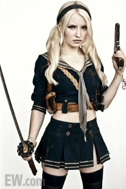 suicideblonde:  Emily Browning as Baby Doll in Sucker Punch 