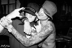 Tommy Lee and Aero.