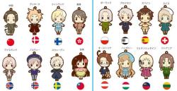 Rubber straps set 2 and 3 Someone get me Iceland, he is so cute