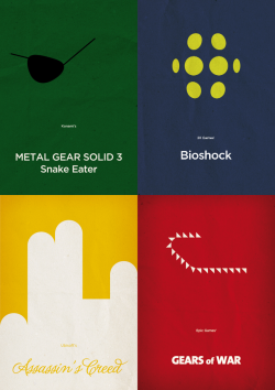 it8bit:  Boris Lechaftois minimalist Game posters You can buy