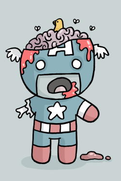 herochan:  Zombie Cap - by Jess  Bradley Tumblr || deviantART