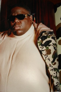 big was ahead of his time w/ the BAPE joint