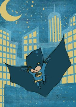 something-geeky:  The Dark Knight by theGorgonist on Etsy 